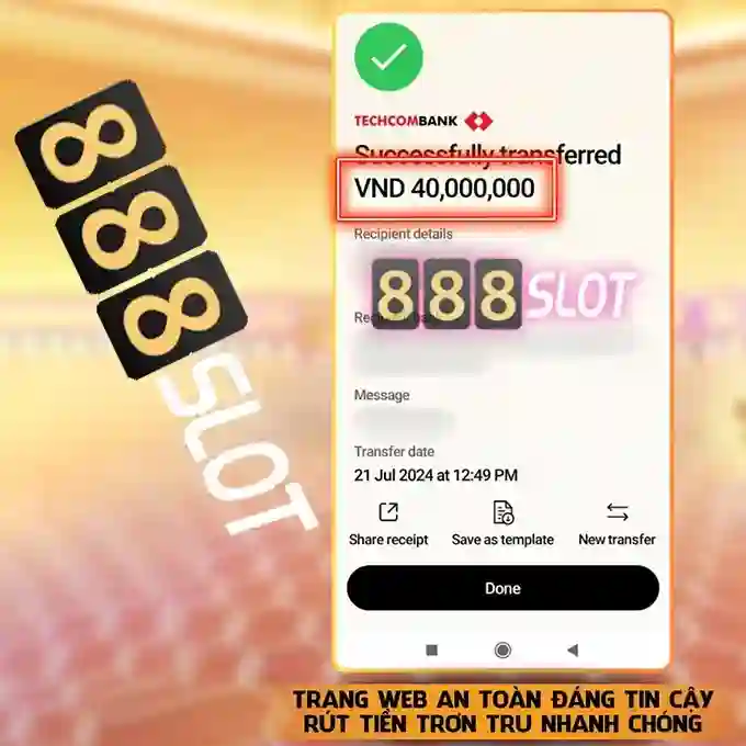 888slot: Nhà cái đánh bạc trực tuyến cho người mê trò chơi slot